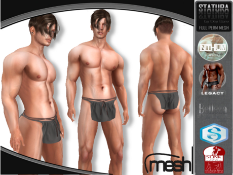 Second Life Marketplace - men's loincloth Demo